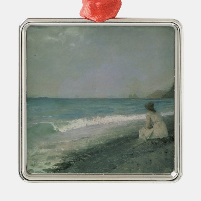 Iphigenia på Tauris, 1893 Julgransprydnad Metall (Framsidan)