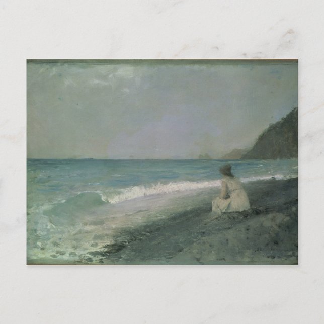 Iphigenia på Tauris, 1893 Vykort (Framsida)