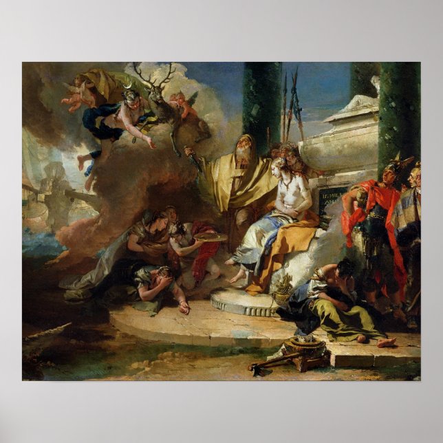 Iphigenias offer poster (Framsidan)