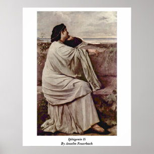 Iphigenie Ii av Anselm Feuerbach Poster