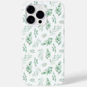 iPhone 11 Pro Max Greeny löv mönster fodral