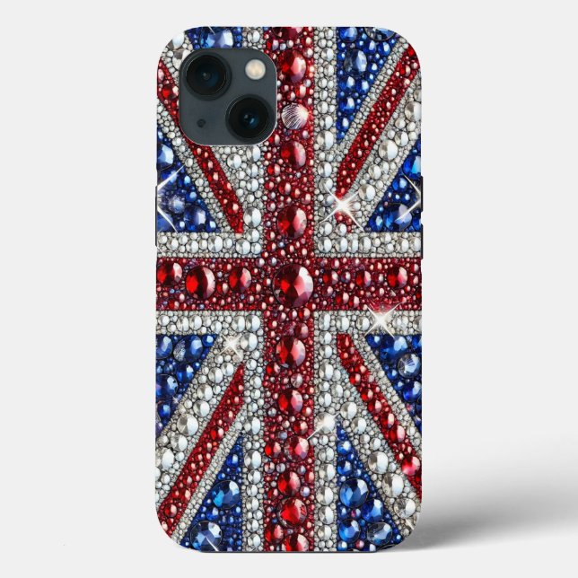iPhone 13 Fodral-Mate med British Färg (Baksida)