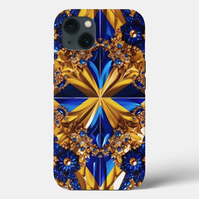 iPhone 13 Fodral-Mate med Sverige Färg (Baksida)