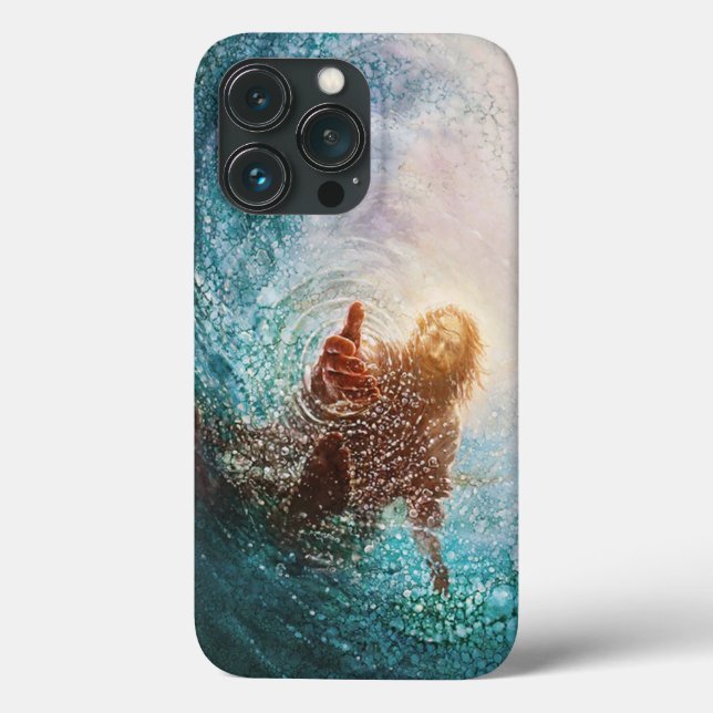 Iphone 13 Jesus-våg (Baksida)