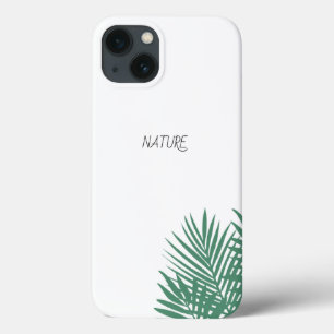 Iphone 13 Simple White Fodral