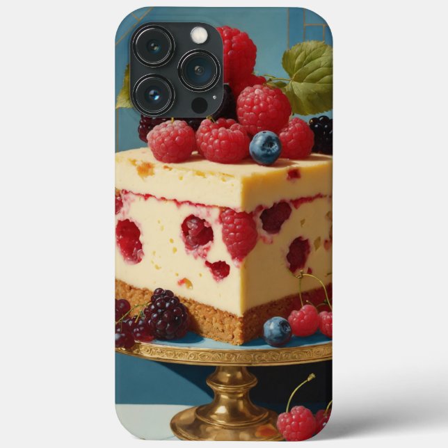 IPhone 13-skydd för jordgubbskädda (Baksida)