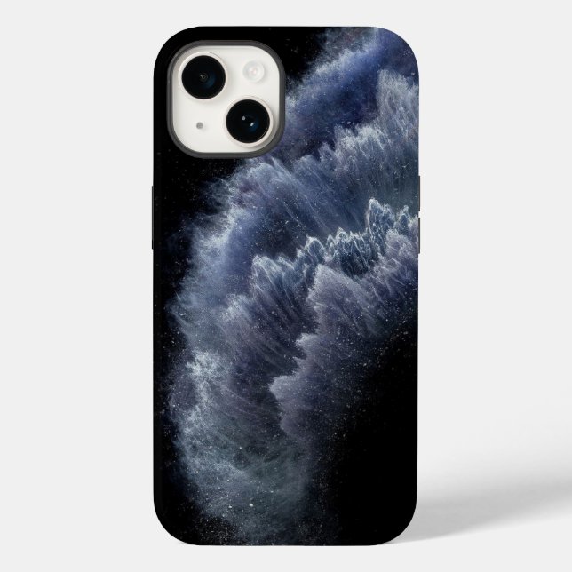 iphone 14 fodral, Black fodral (Baksida)