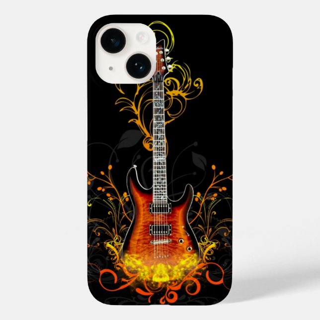 iPhone 14 Fodral-Guitar (Baksida)