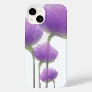 iPhone 14 Fodral-Lila blommor