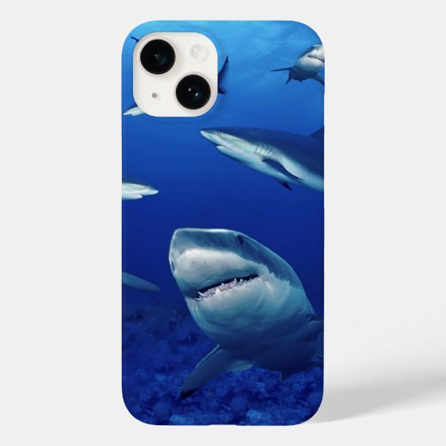 iPhone 14 Fodral-Sharks (Baksida)