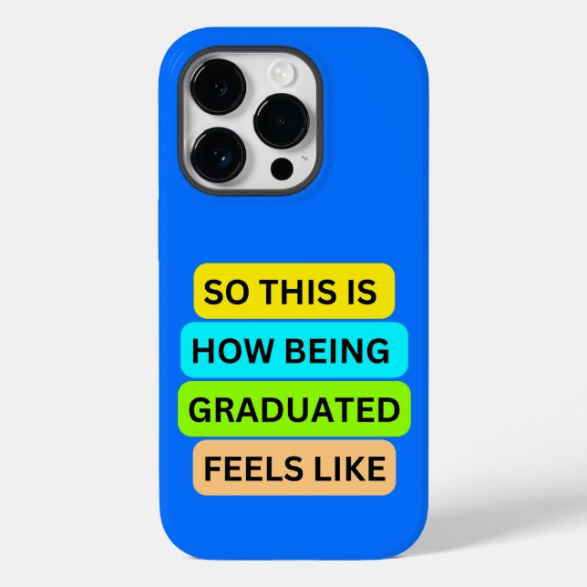 iPhone 14 pro light blue fodral SO_DENNA_IS_HOW_BE (Baksida)