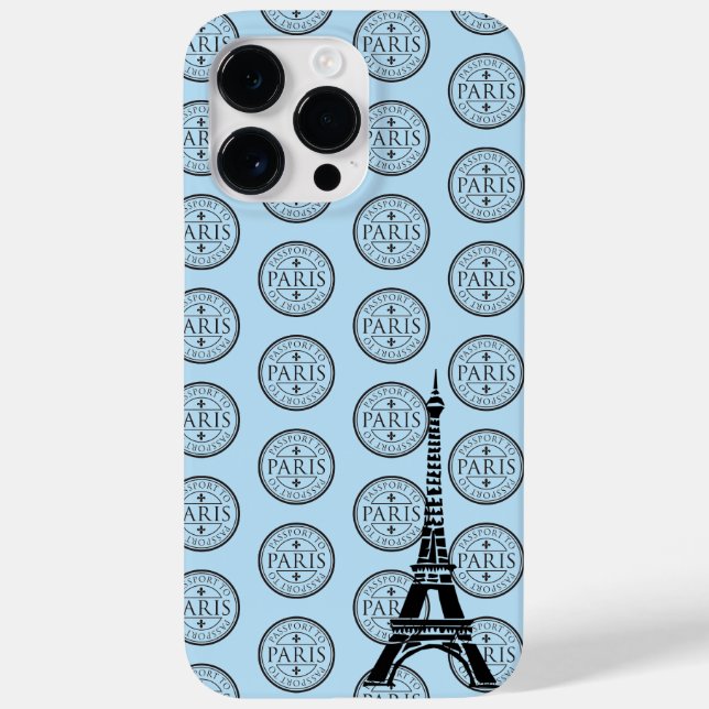 iPhone 14 Pro Max Fodral-pass till Paris (Baksida)