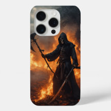 iPhone 15 Pro Fodral med Död Metall Design