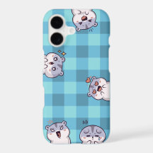 Iphone 17 Fodral - Kawaii Hamster