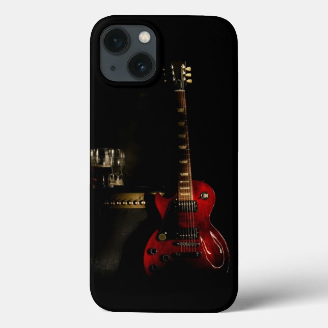 iPhone 6-fodral Elgitarr telefonfodral (Baksida)