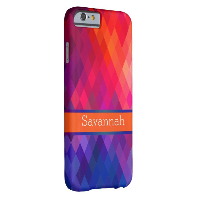 iPhone 6 Fodral | Geometrisk regnbåge | Personlig Case-Mate iPhone Skal (Baksidan/Höger)