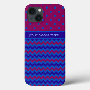 iPhone 6 fodral Xtreme Fodral: Lila Chevrons