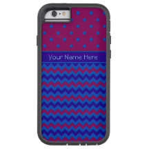 iPhone 6 fodral Xtreme Fodral: Lila Chevrons