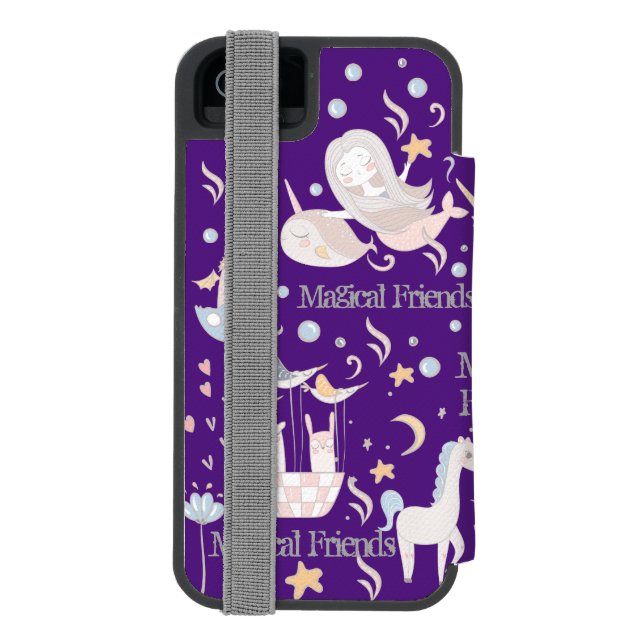 iPhone 6 plånbokshölje Whimsical Fantasy Art Incipio iPhone Wallet Skal (Folio Baksidan)