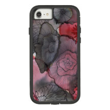 Iphone 7/8 Black Red Berry-telefonväska