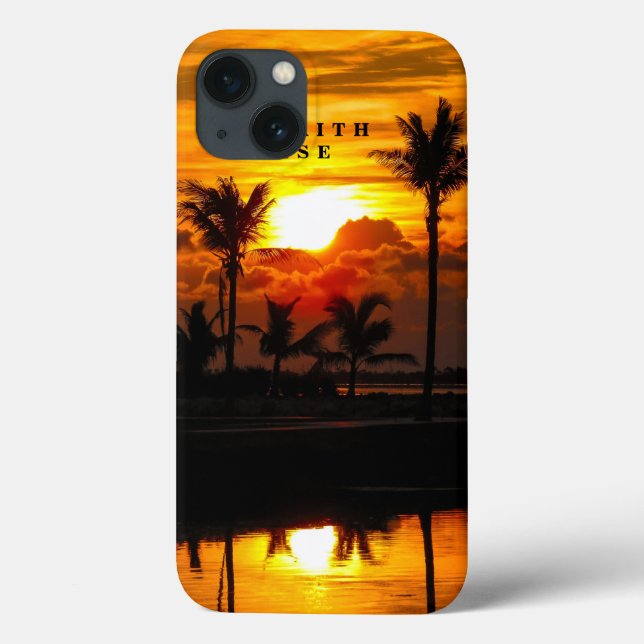 Iphone 7/8 Tuff Fodral Florida Nycklar Sunrise (Baksida)