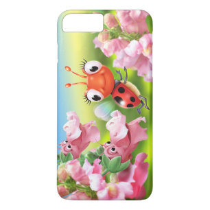 iPhone 7 fodral ladybug-vänliga Snap Dragons