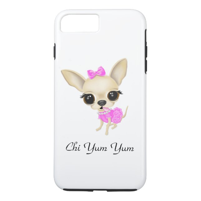 Iphone 7 plusChi Yum Yum Case-Mate iPhone Skal (Baksida)