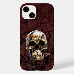 iPhone Black & guld-krasthölje