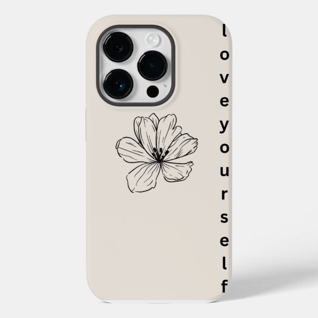 Iphone-blommans utformning (Baksida)