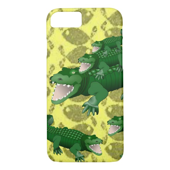 Iphone case Alligator Case-Mate iPhone Skal (Baksida)