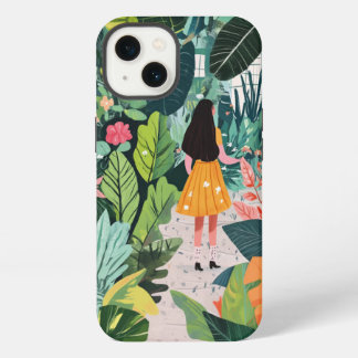 Iphone case, botanisk design