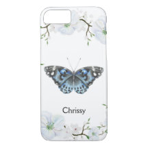 iphone case Butterfly & Blommar