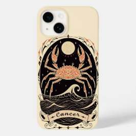 iphone case Cancer Celestial Zodiac Art