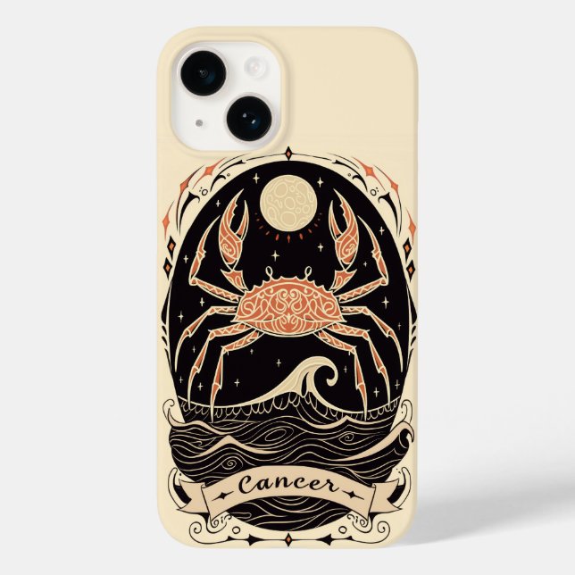 iphone case Cancer Celestial Zodiac Art (Baksida)