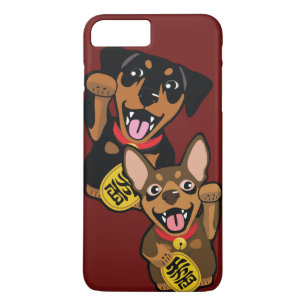 Iphone case för miniatyrPinscherlycka till