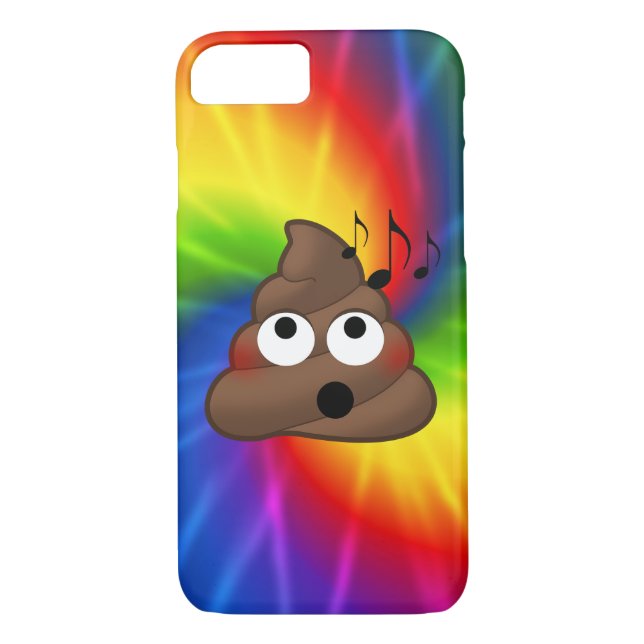 Iphone case för musik noterEmoji Poop (tiefärg) Case-Mate iPhone Skal (Baksida)