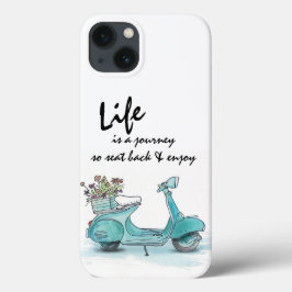 iphone case - Fransk Scooter Life är en resa