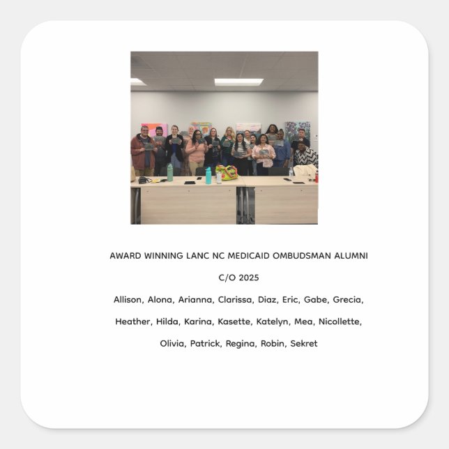 iphone case fyrkantigt klistermärke (Framsida)