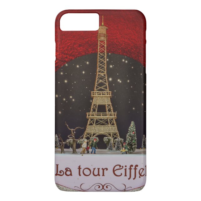 iphone case jul i Paris Case-Mate iPhone Skal (Baksida)
