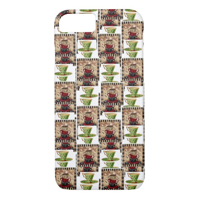 Iphone case kaffe Case-Mate iPhone skal (Baksida)