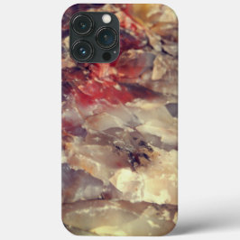 iphone case - Kvarts i Petrified Log 3 Red