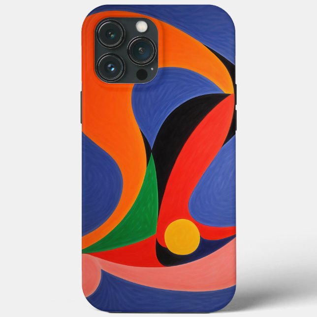 Iphone case Matisse Abstrakt Art Series (Baksida)