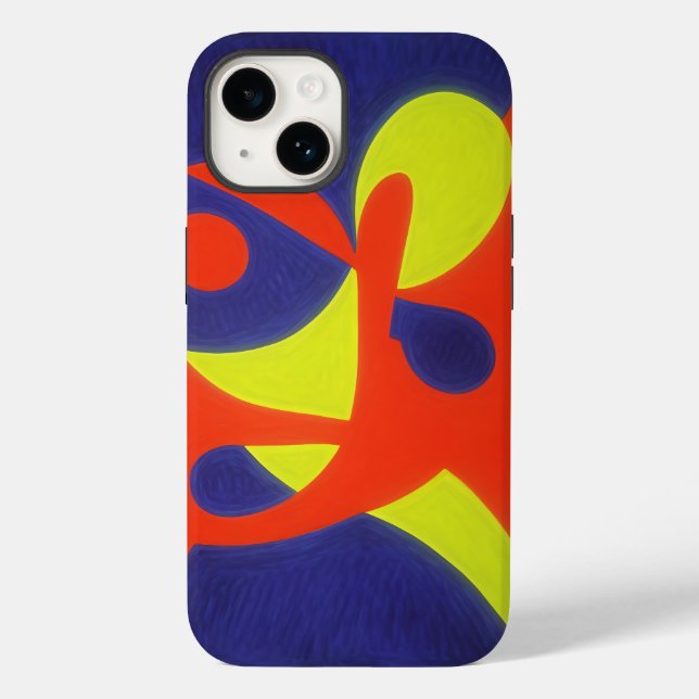 Iphone case Matisse Abstrakt Art Series (Baksida)