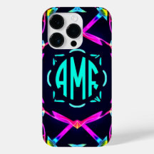 iphone case med Anpassade Monogram