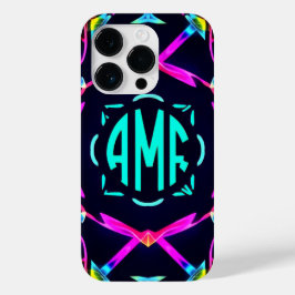 iphone case med Anpassade Monogram