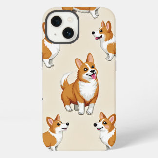 iphone case med en söt walesisk Corgi-karaktär