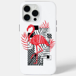 iphone case med röd flamingost