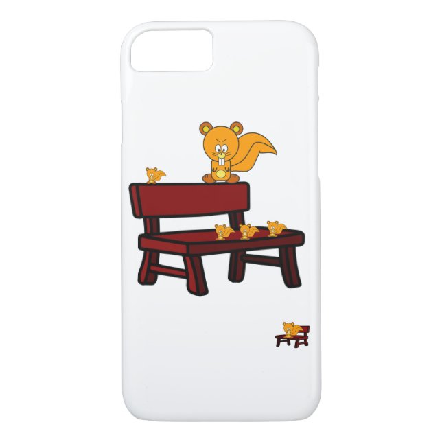 Iphone case Racoon Case-Mate iPhone Skal (Baksida)
