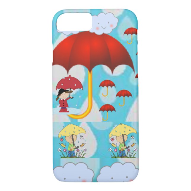 Iphone case Rain Case-Mate iPhone Skal (Baksida)