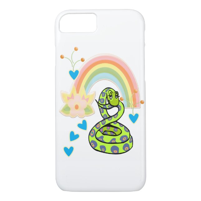 Iphone case Snake Rainbow Case-Mate iPhone Skal (Baksida)